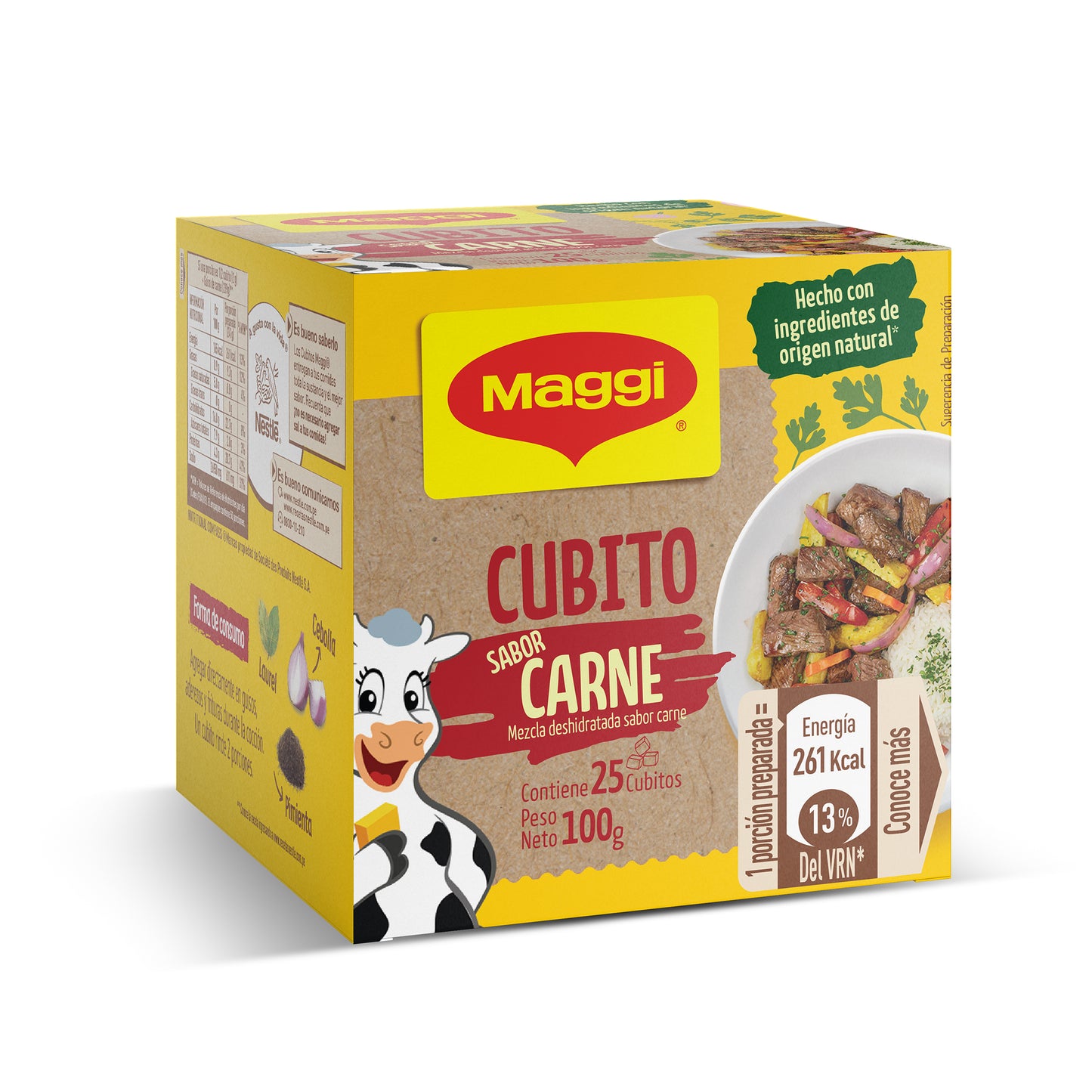 Maggi Cubito Carne 100g.