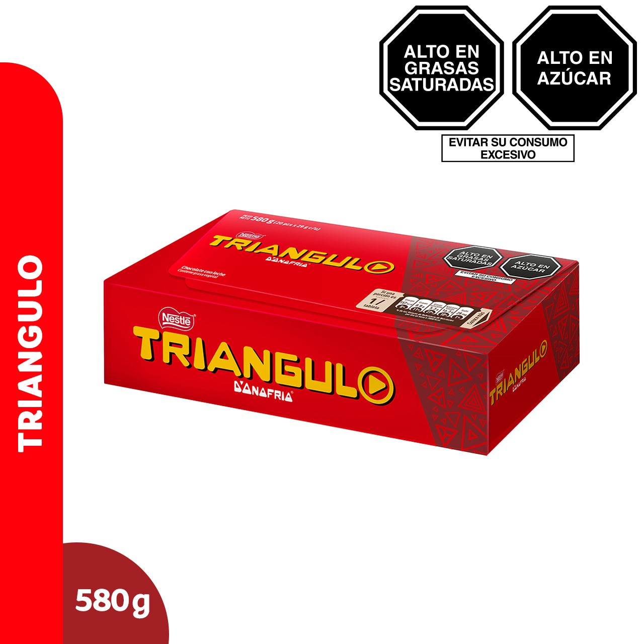 Caja de Triángulo Clásico 22 uni x 30 gr. c/u