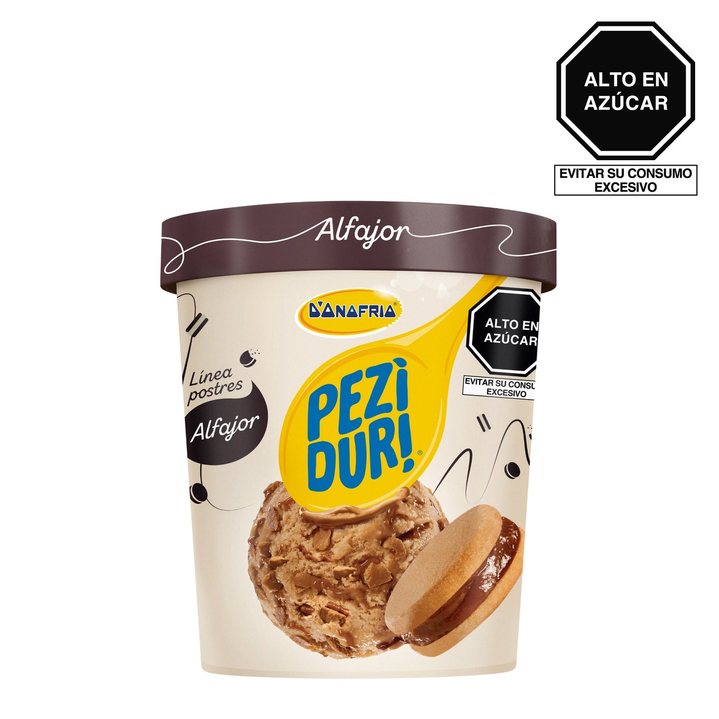 Helado Peziduri Alfajor 900ml