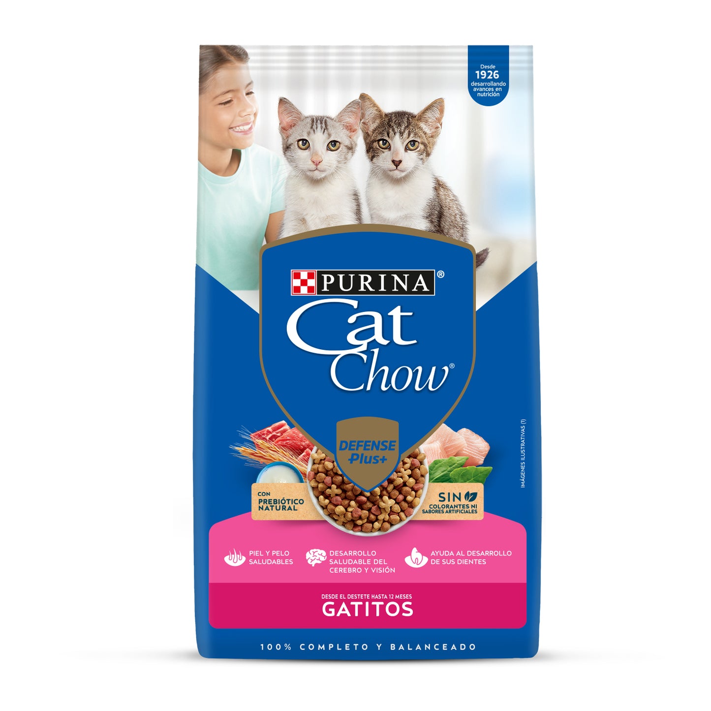 Alimento para Gatos Cat Chow Gatitos en bolsa de 1kg
