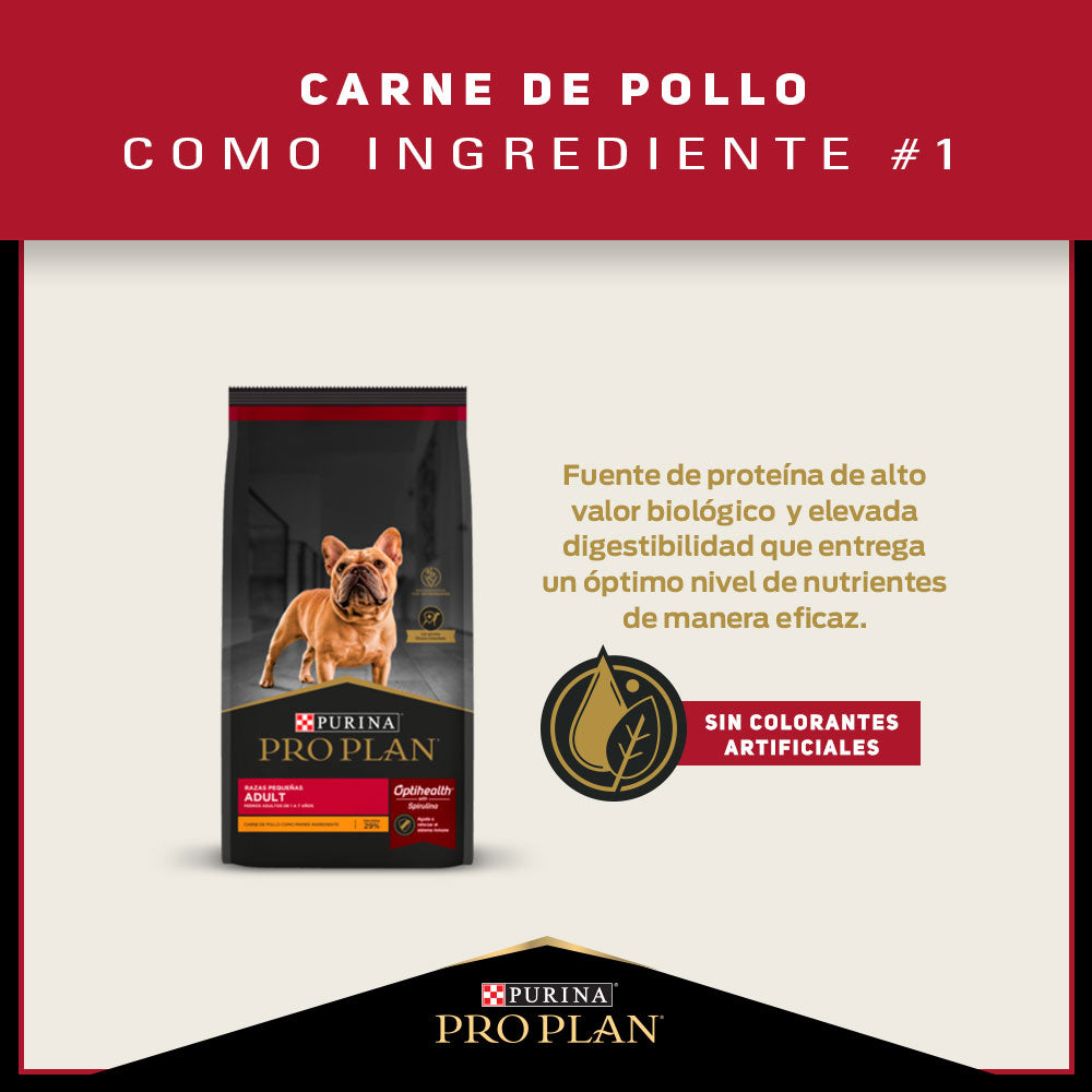 Alimento para perros Adultos mini y pequeños Pro Plan® 3kg