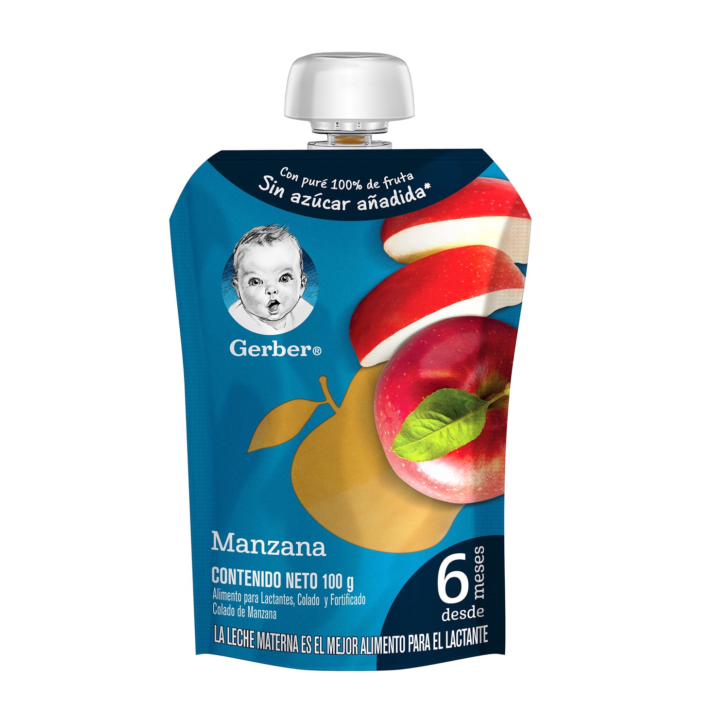 Gerber Pouch Manzana 100g