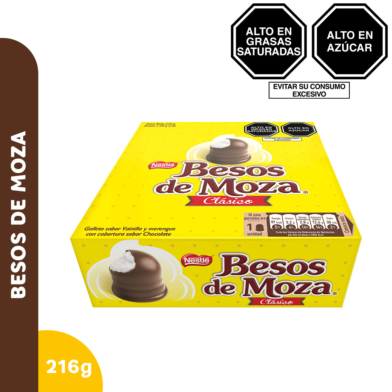 Besos de Moza 9und de 24g c/u
