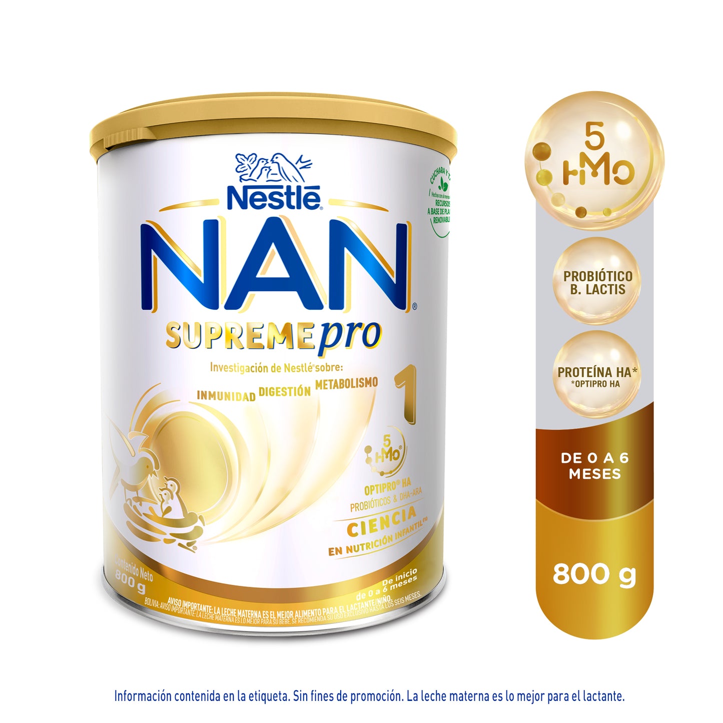 NAN Supreme Pro 1 de 800 gr.