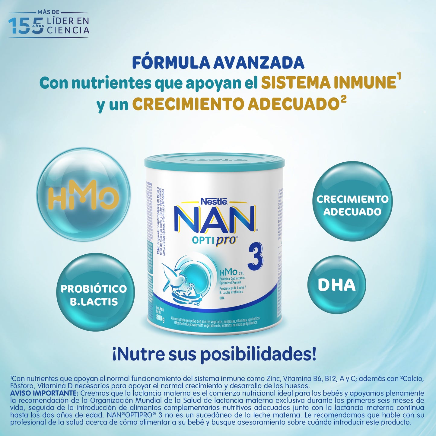 Nan 3 Optipro 800gr