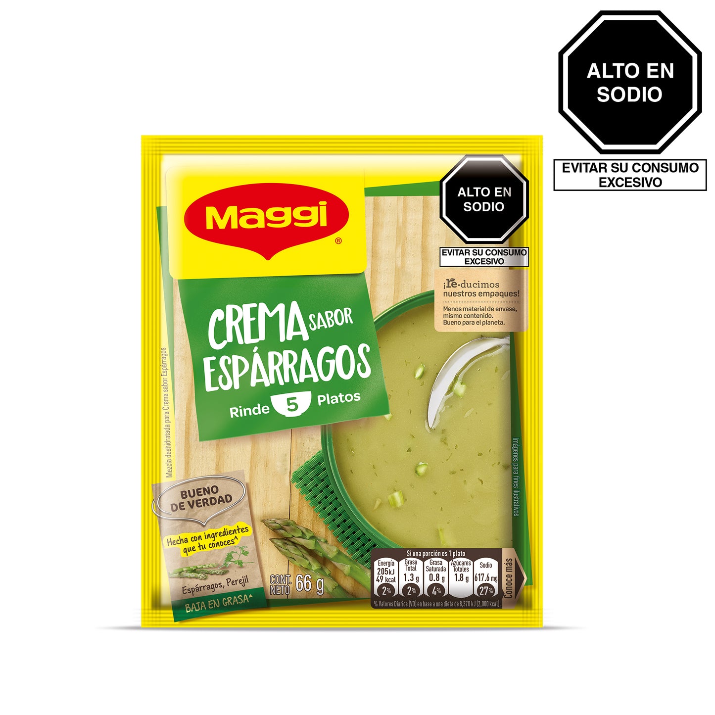 MAGGI CREMA SABOR ESPÁRRAGOS 66 G