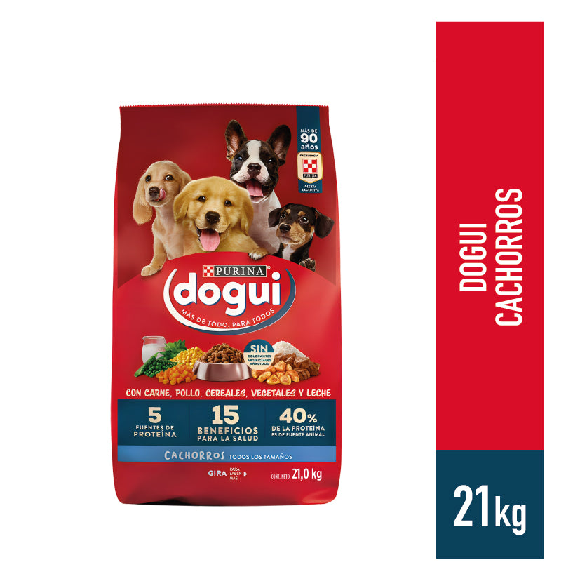 Alimento seco para perros Dogui Cachorros 21 kg