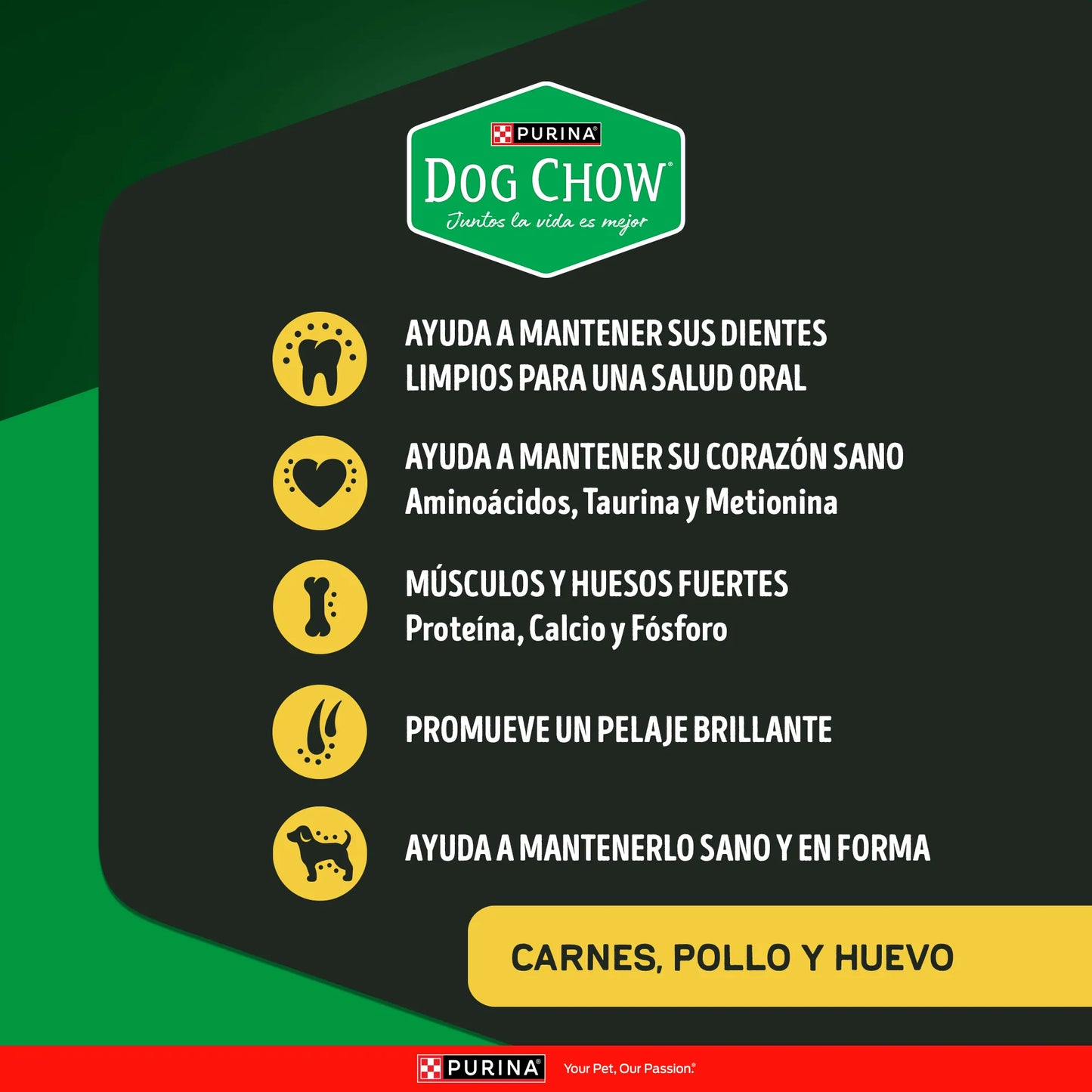 Alimento para perro Dog Chow Adulto Alta Proteína 7.5kg