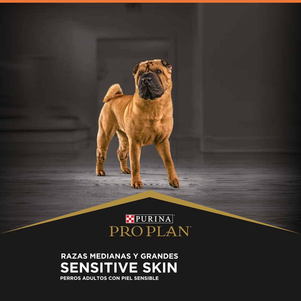 Alimento para perros medianos y grandes con piel sensible Pro Plan® Salmón 12kg