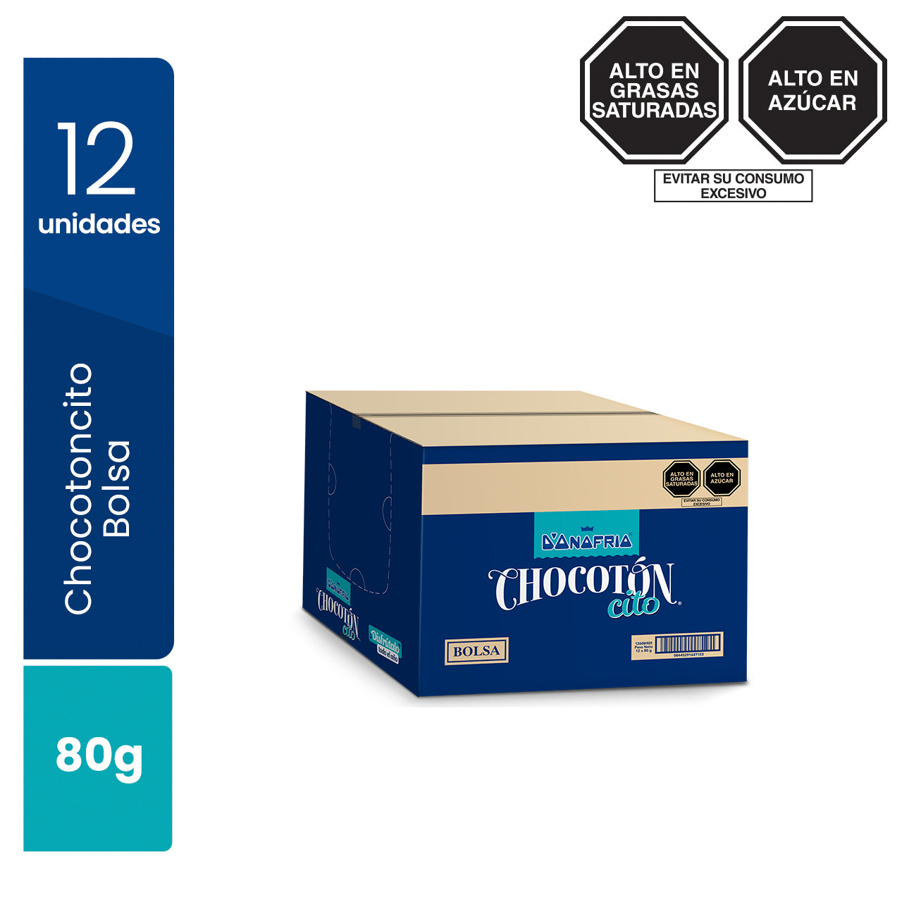 D'ONOFRIO Chocotoncito 80g x 12 unidades