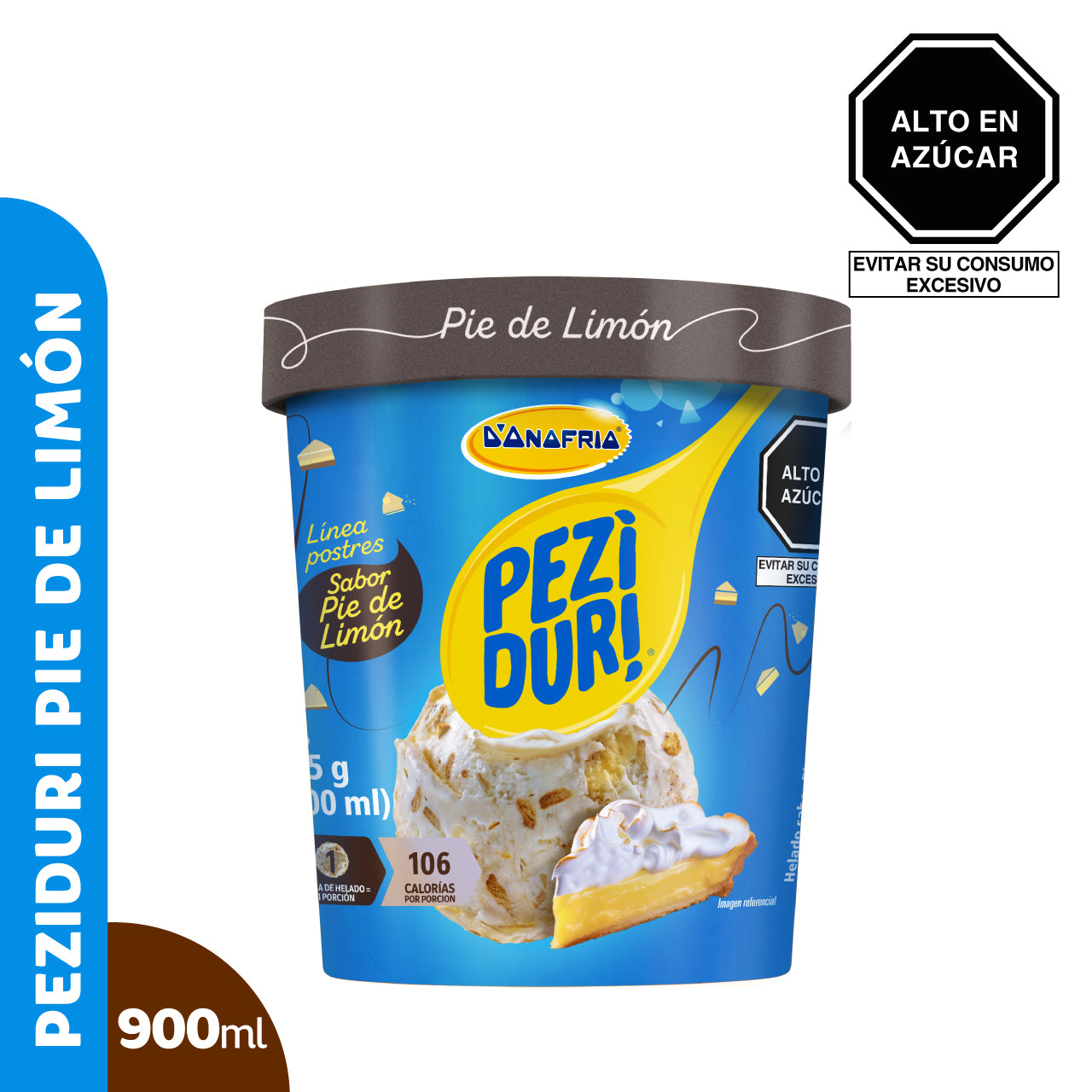 Helado Peziduri sabor Pie de Limón 900ml