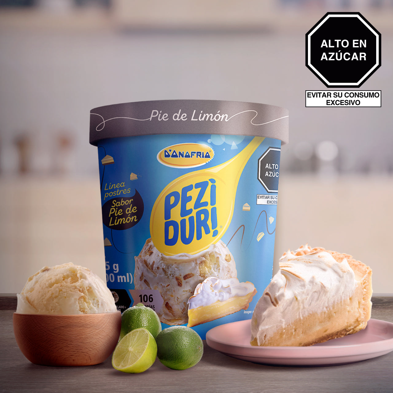 Helado Peziduri sabor Pie de Limón 900ml