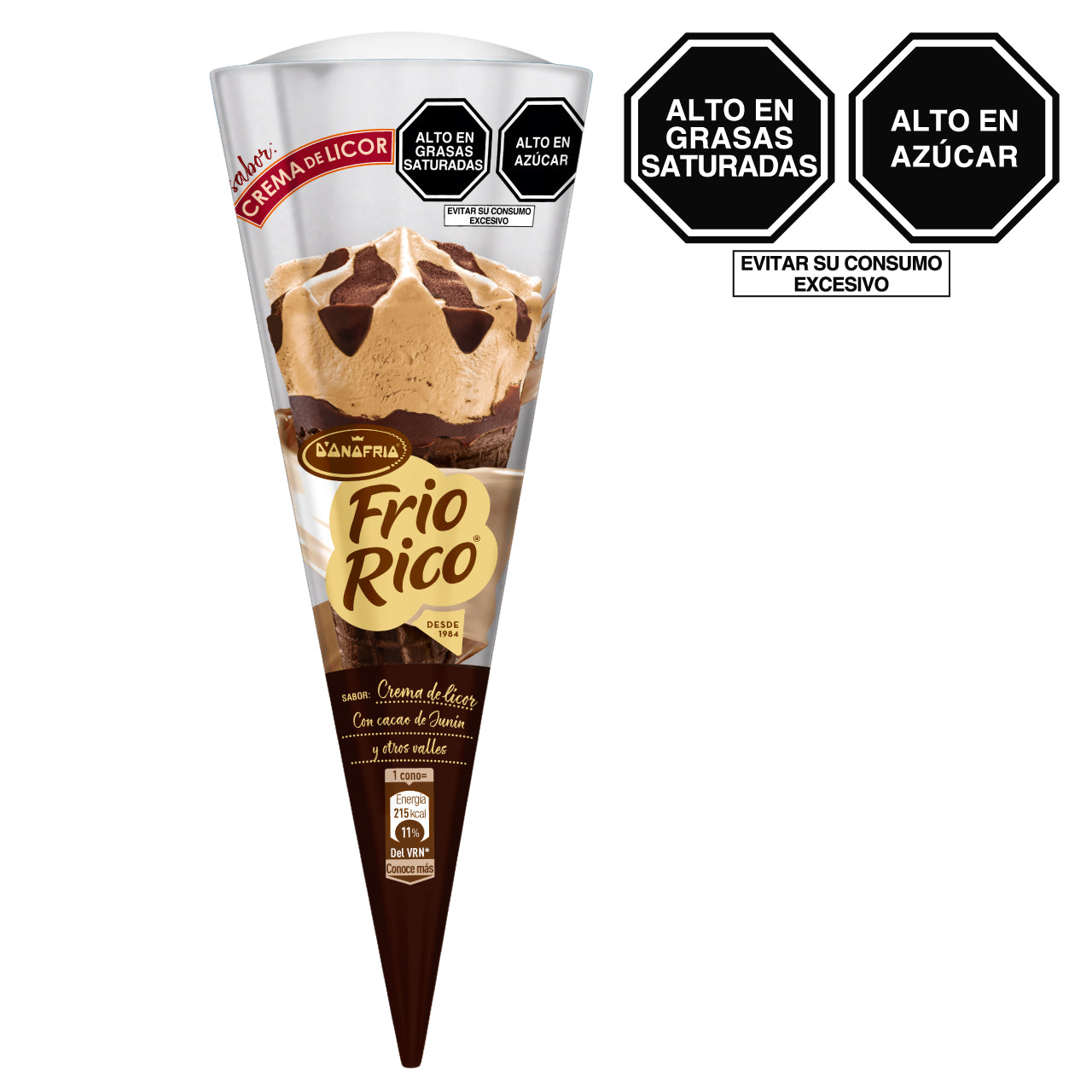 FRIO RICO Helado Crema Licor 120ml
