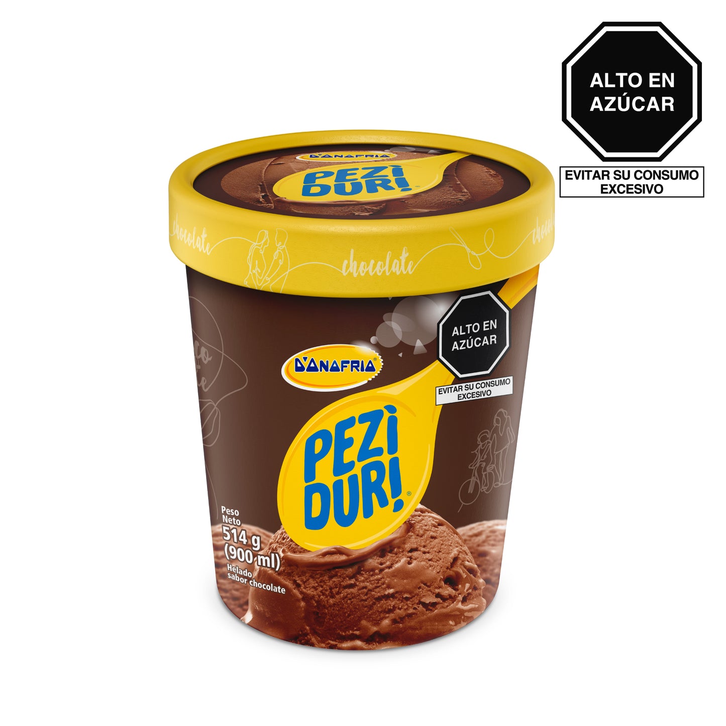 PEZIDURI Helado Chocolate 900ml