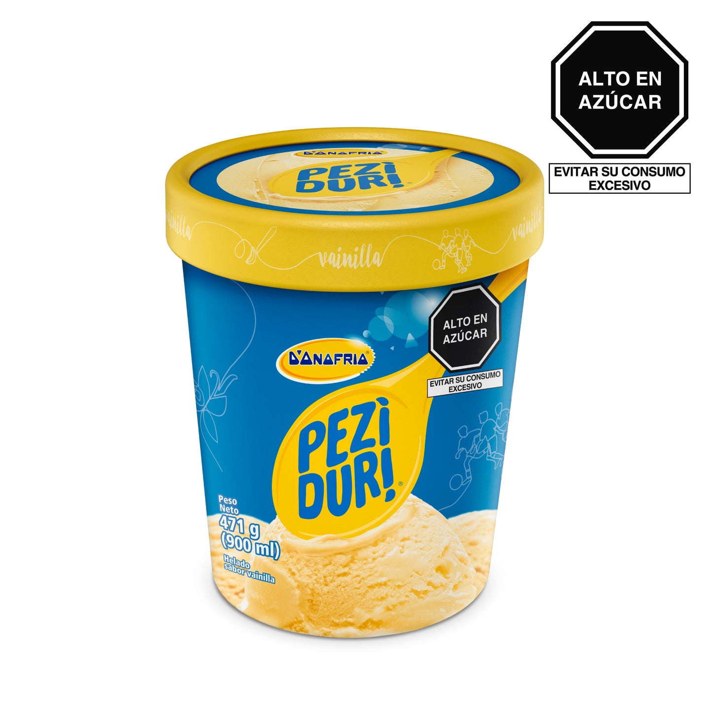 PEZIDURI Helado Vainilla 900ml