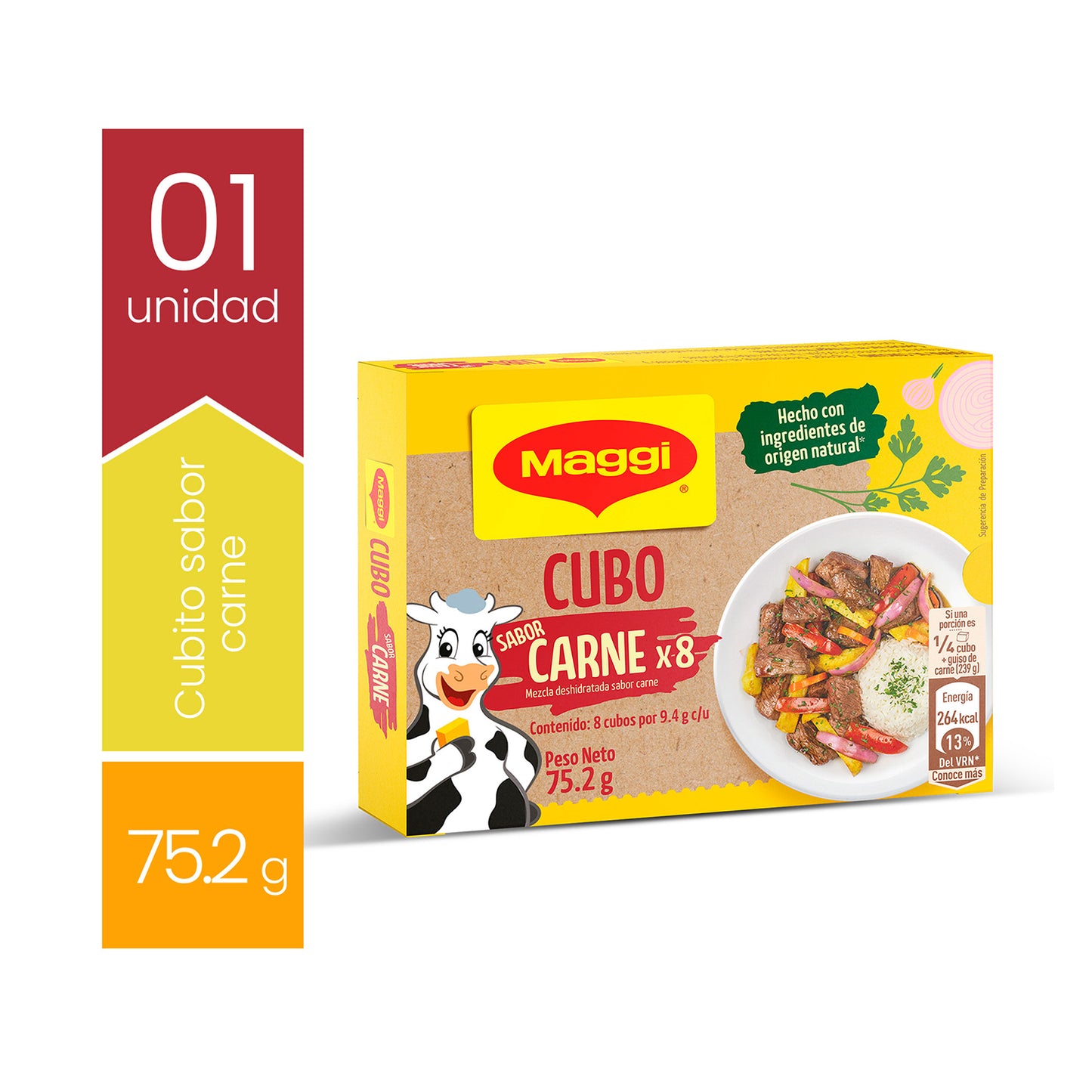 MAGGI CUBO SABOR CARNE 75.2 G