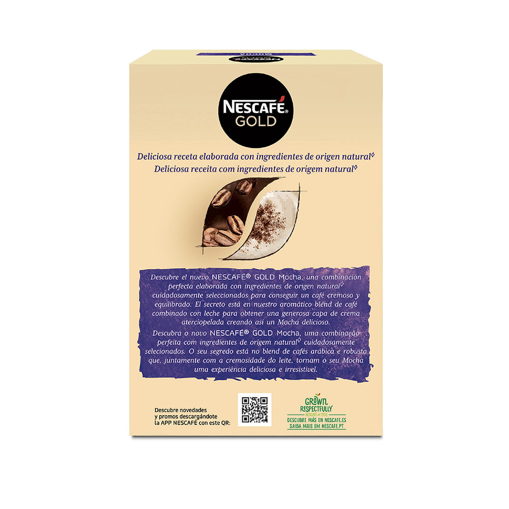 Nescafé® Gold Mocha 8 sobres de 18g c/u