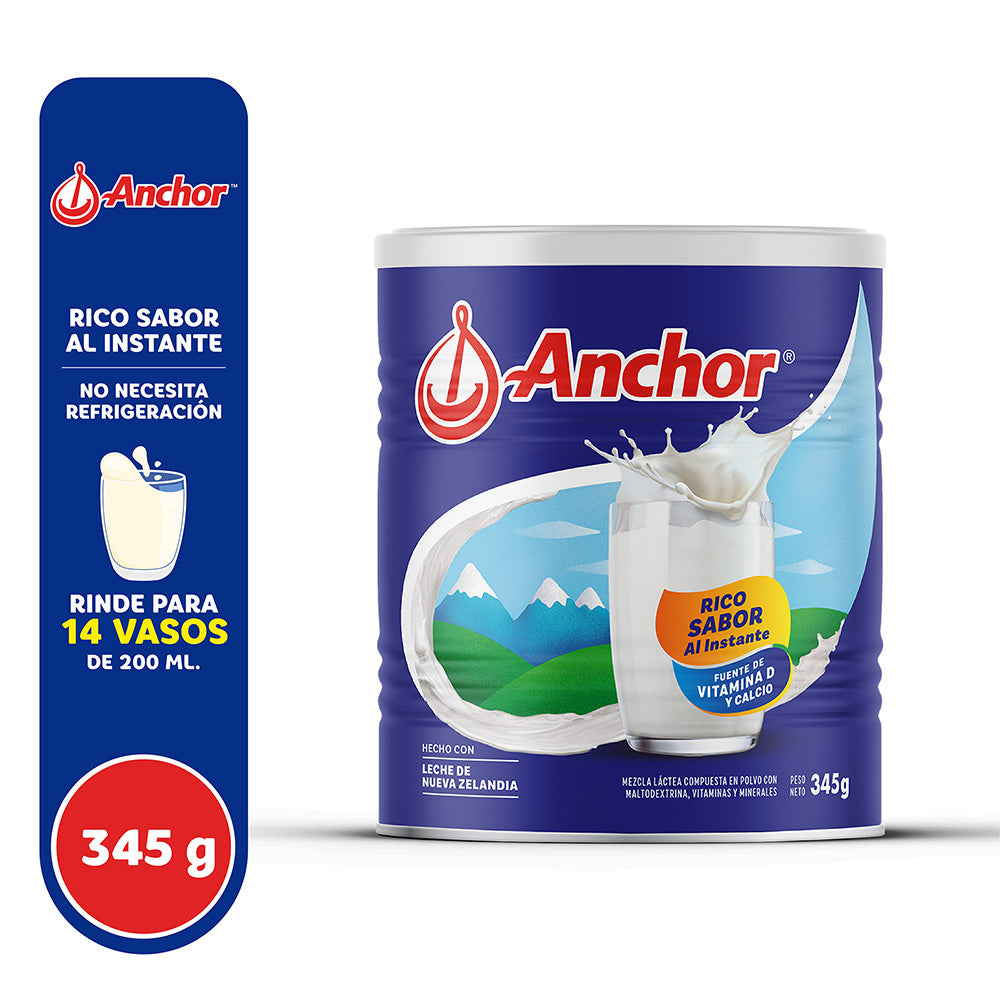 Anchor Mezcla Láctea Polvo Lata 345 gr.