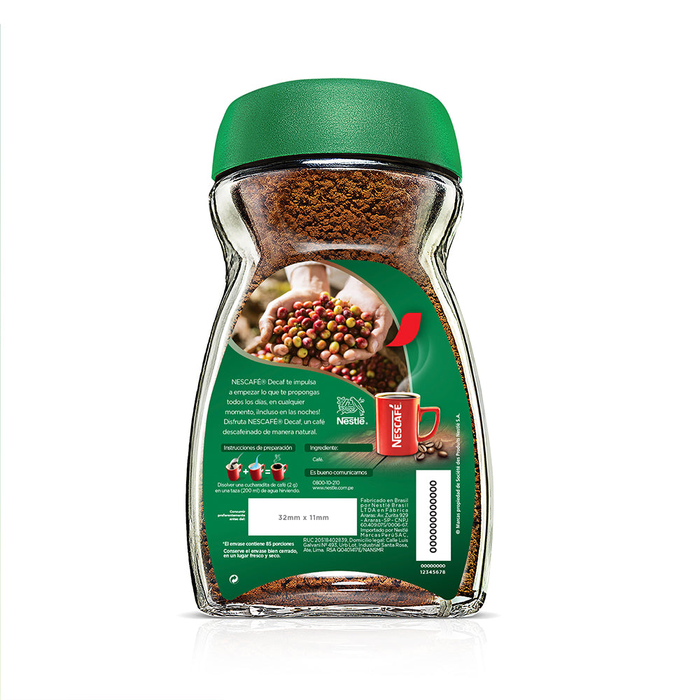 Café Nescafé Decaf 170 gr.