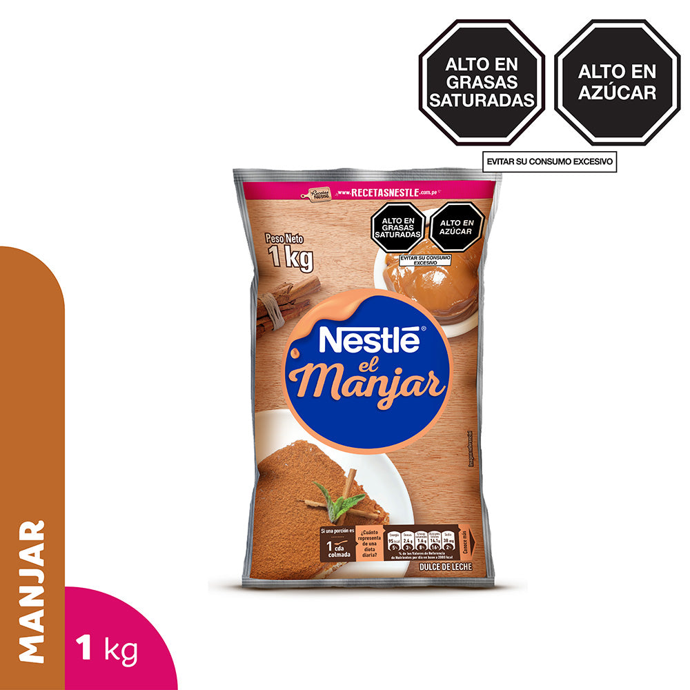 Manjar Blanco Nestlé 1 kg.