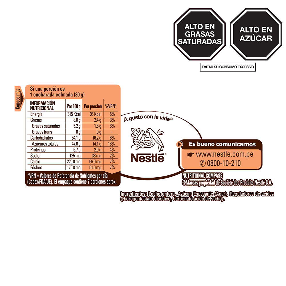 Manjar Nestlé 200 gr.