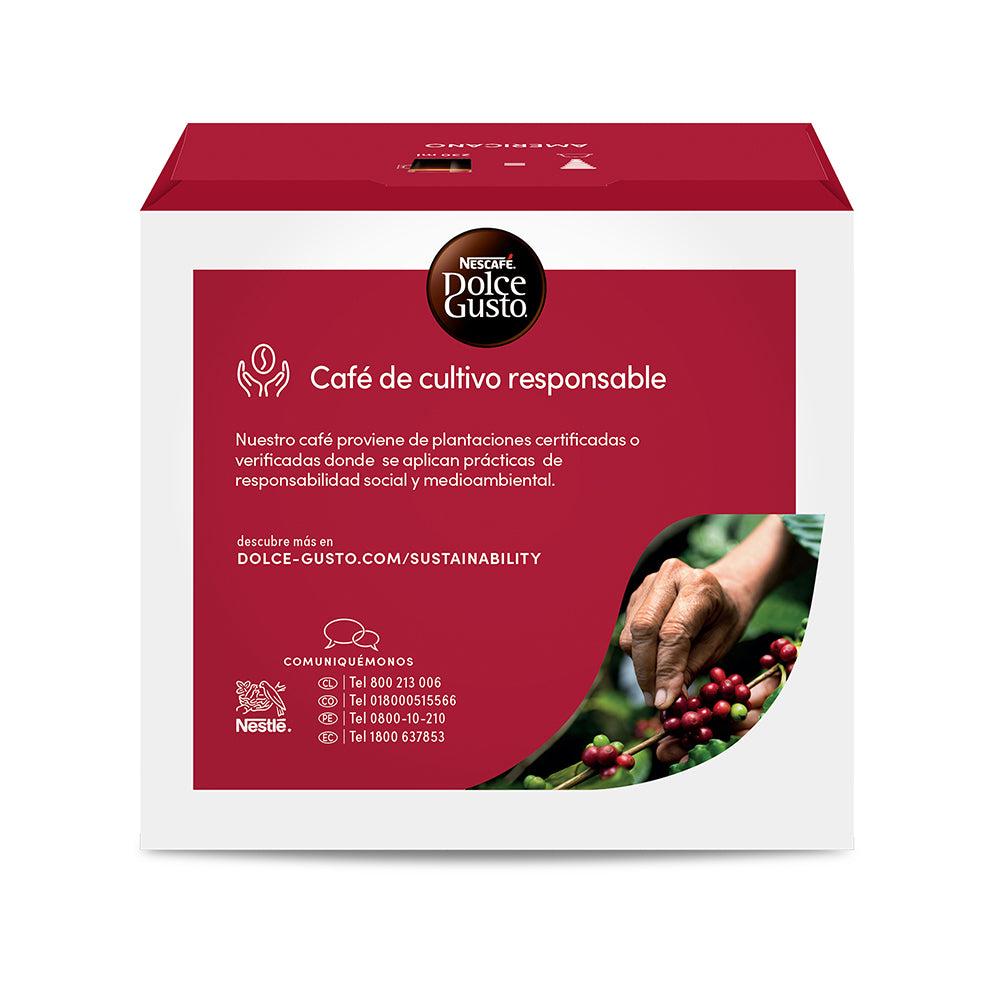 Nescafé® Dolce Gusto® Americano Caja de 10 cápsulas
