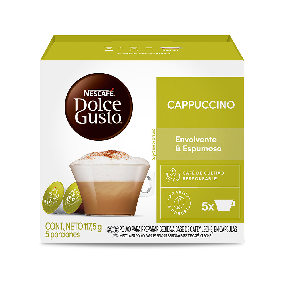 Nescafé® Dolce Gusto® Cappuccino Caja de 10 cápsulas