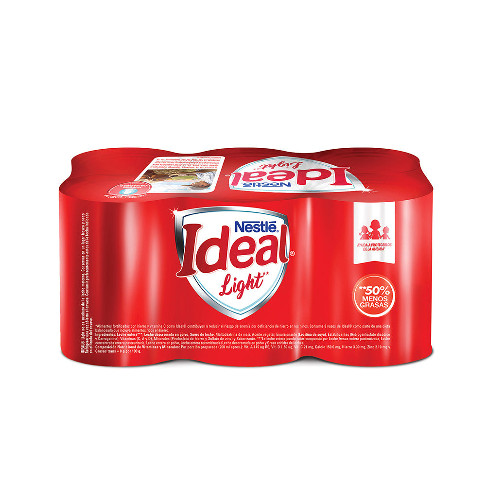 IDEAL LIGHT Mezcla Láctea 6pack 390g