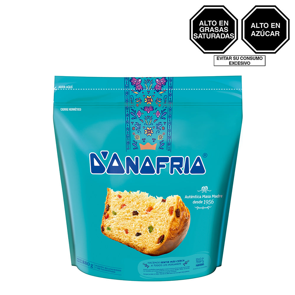 D'ONOFRIO Panetón Bolsa 880g