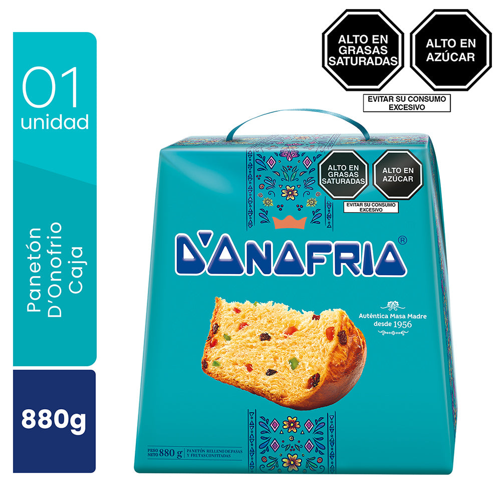 D'ONOFRIO Panetón Caja 880g