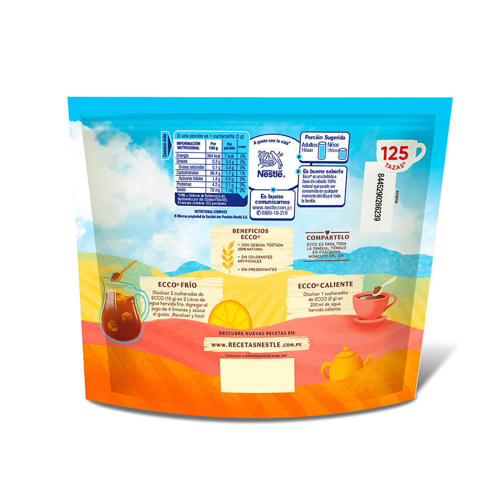 Ecco Cebada Instantánea 250 gr.