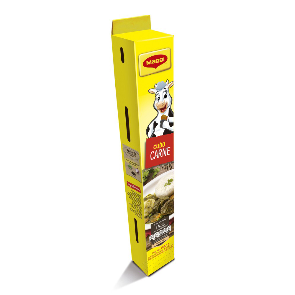 MAGGI TIRA SABOR CARNE 18.8 G (26 CUBOS)