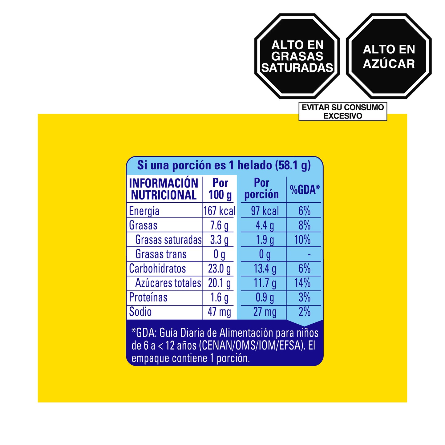 COPA K-BANA Helado Vainilla Lúcuma 103ml