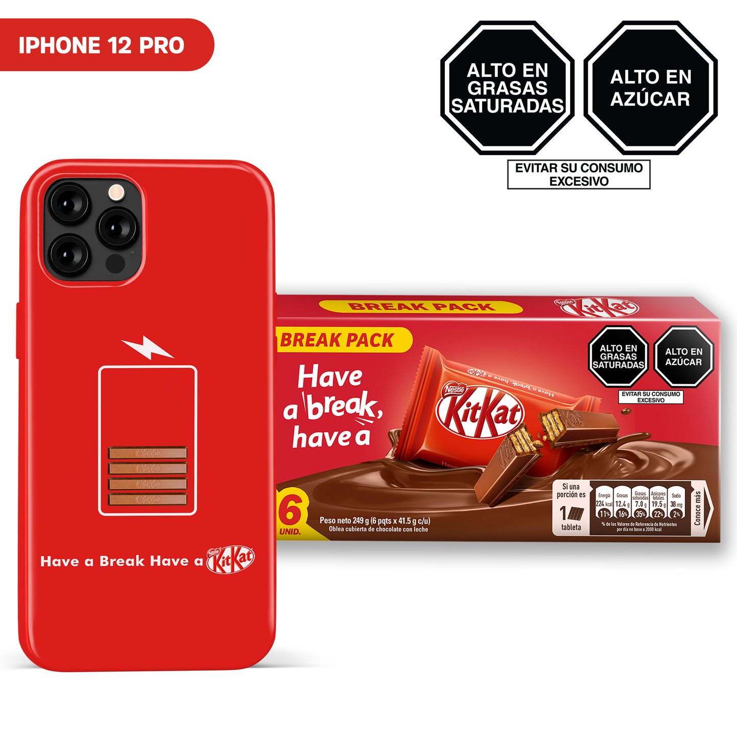 Pack KitKat + Case 2