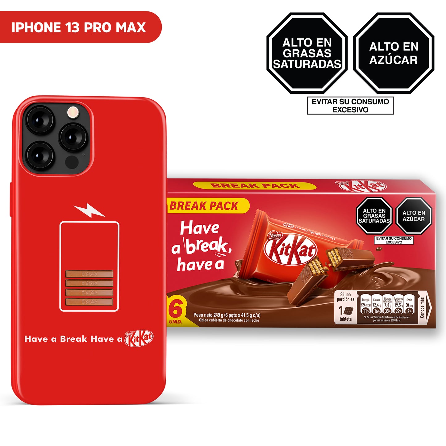 Pack KitKat + Case 2