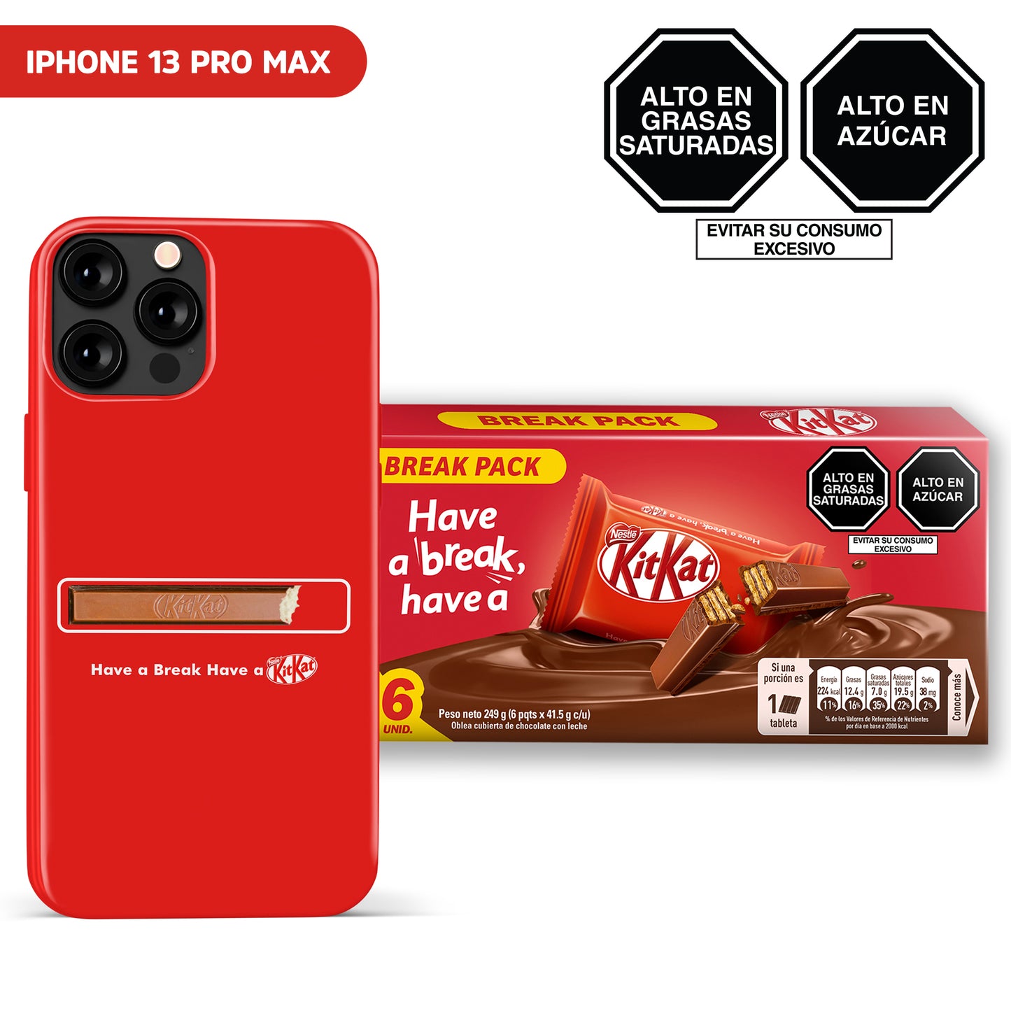 Pack KitKat + Case 1