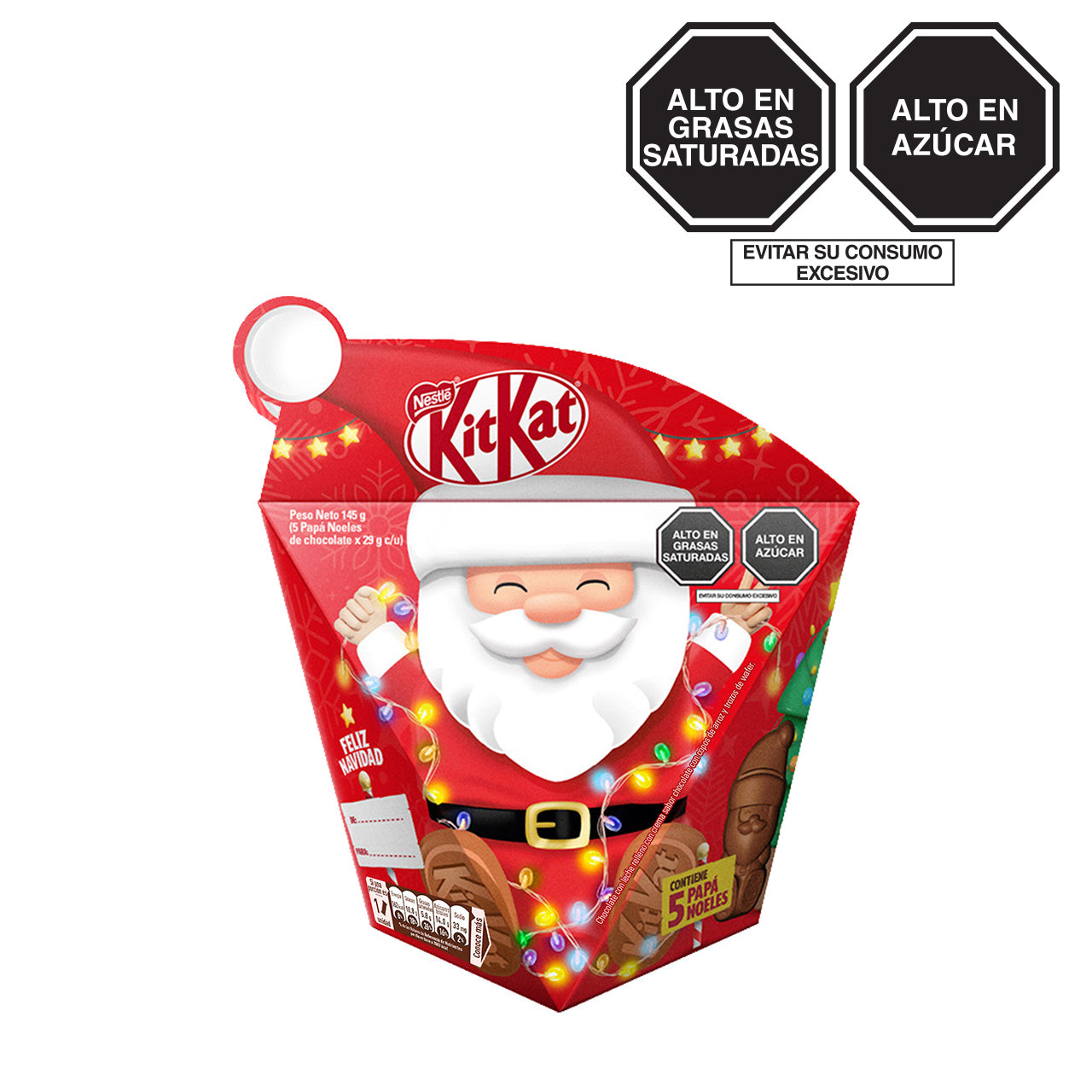 Chocolate KitKat Papá Noel Doypack 145gr