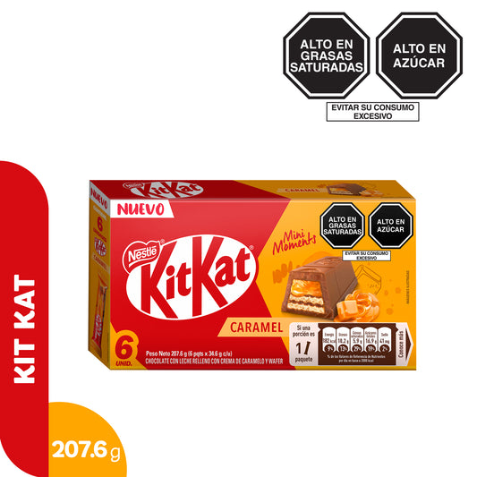 KitKat Caramel x 6 uni x 34.6 gr c/u VENCE:  23/06/2024