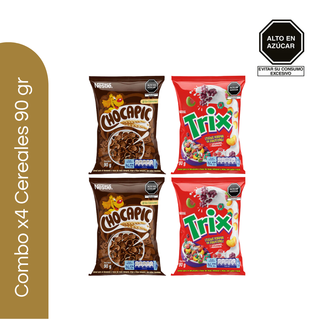 Combo Cereales Chocapic +Trix 90gr