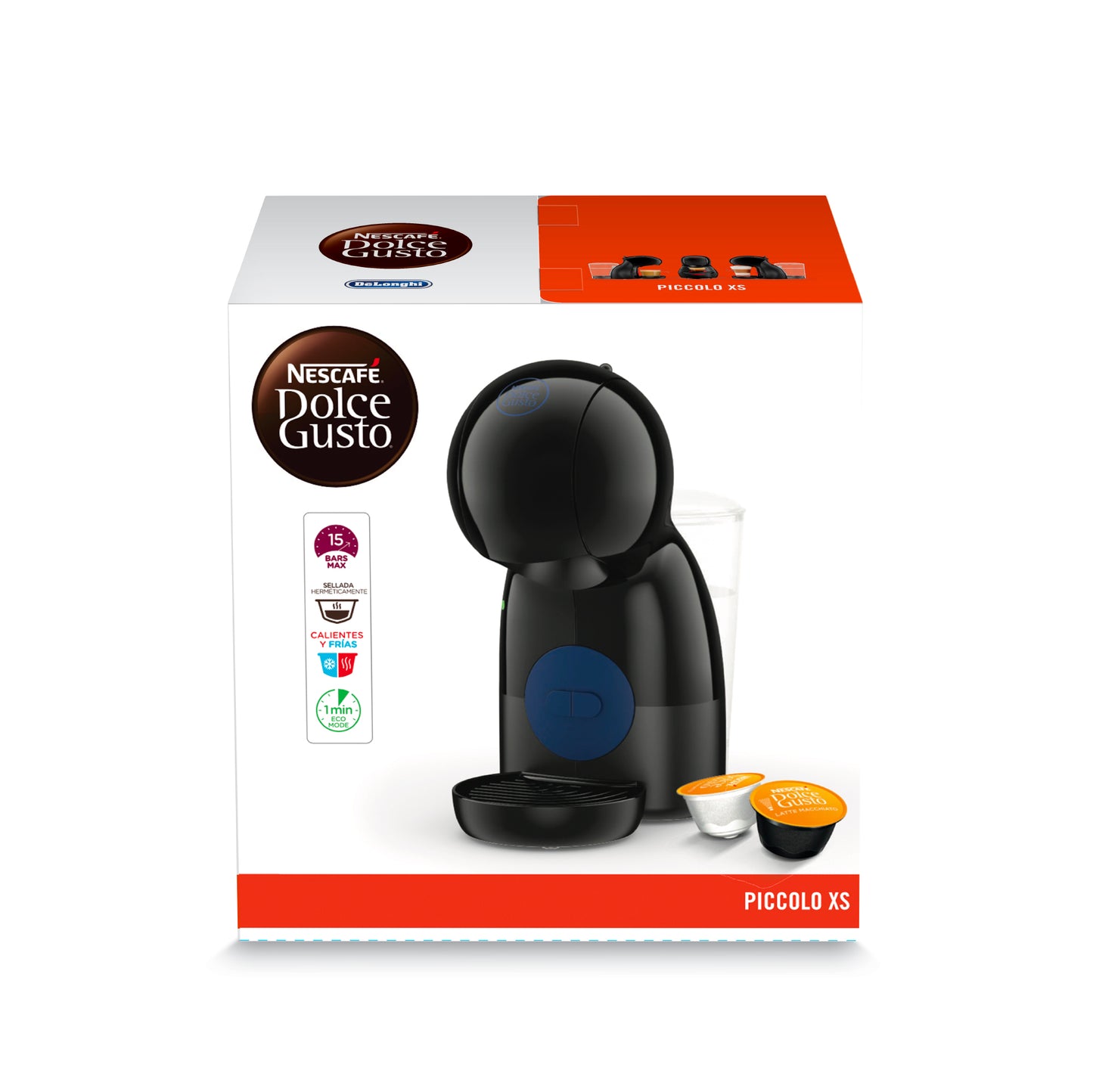Cafetera Manual Nescafé® Dolce Gusto® Piccolo XS Negra