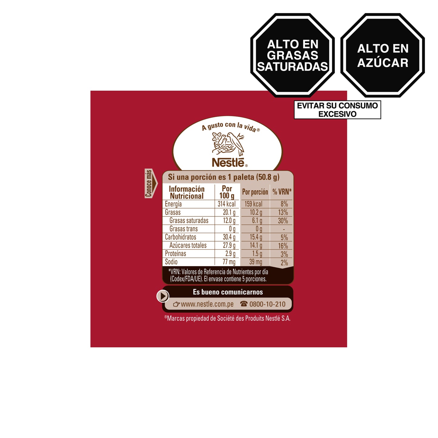 Helado FRIO RICO Mini Paleta Fresa Multipack 5x62.3ml