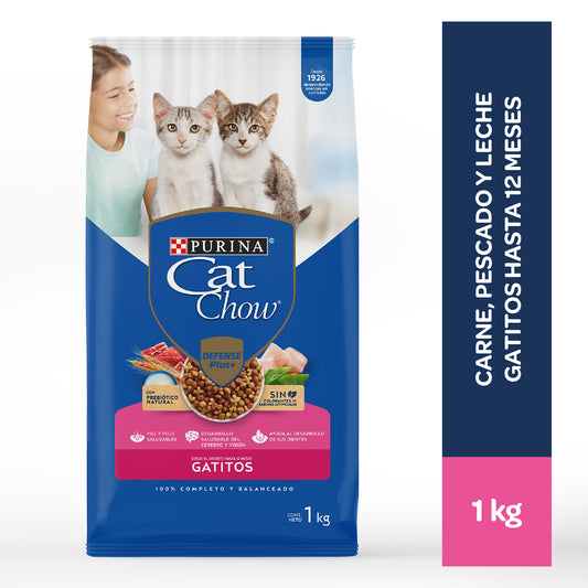 Alimento para Gatos Cat Chow Gatitos en bolsa de 1kg