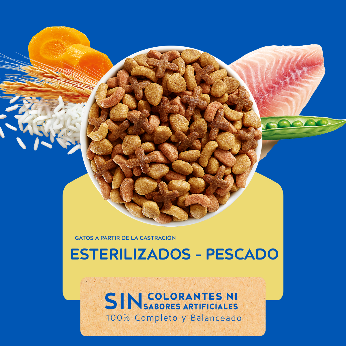 Alimento para Gatos Cat Chow Adulto Esterilizados en bolsa de 8kg