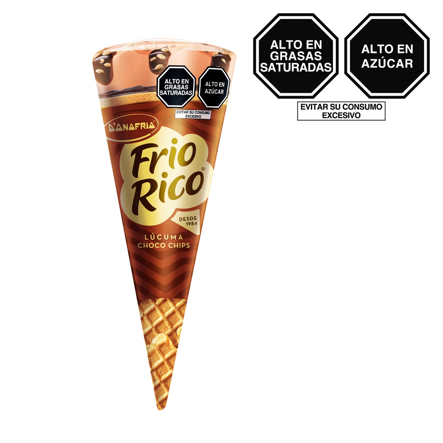 Helado Frio Rico Cono Lúcuma 130ml