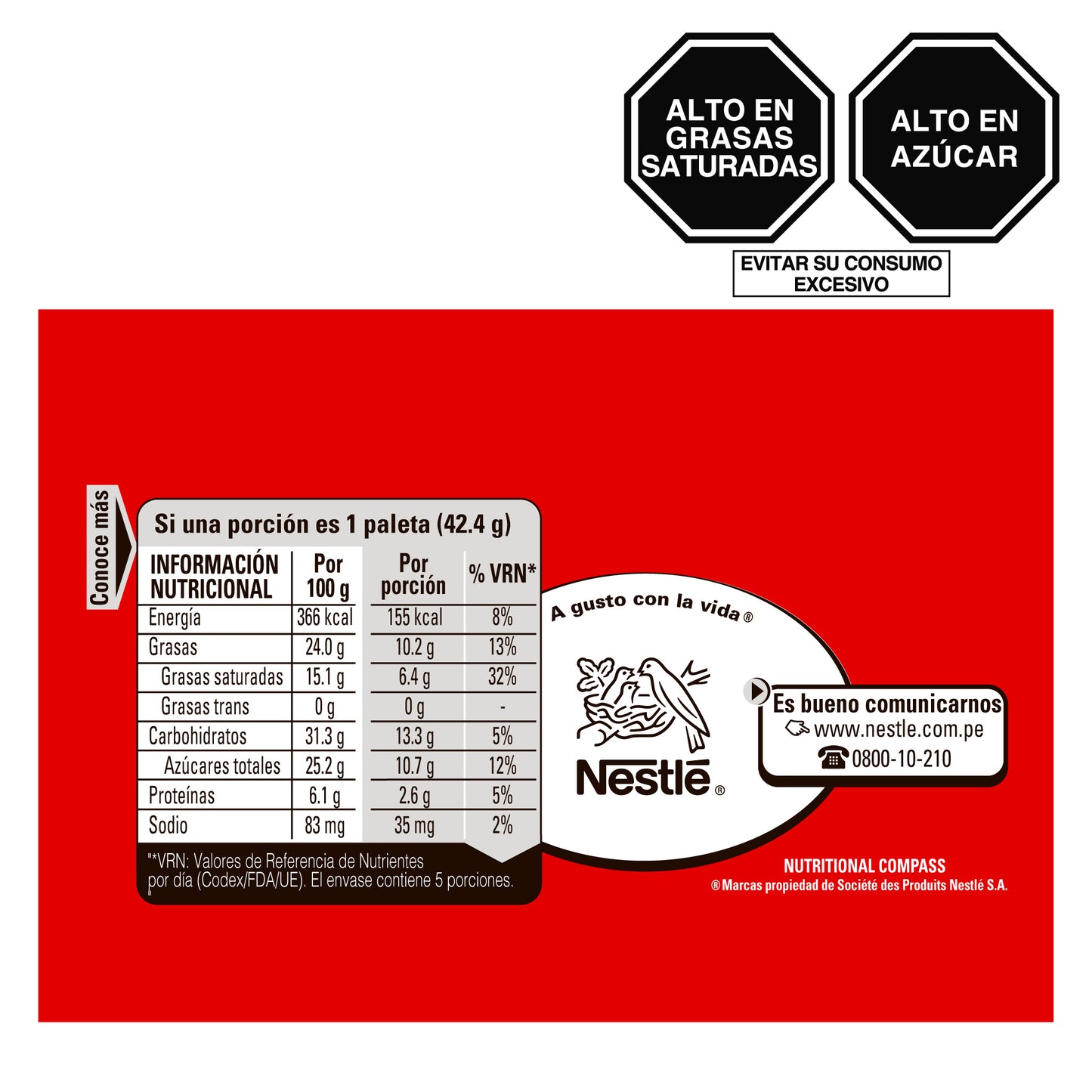 Helado Kit Kat Mini Multipack 5x55ml