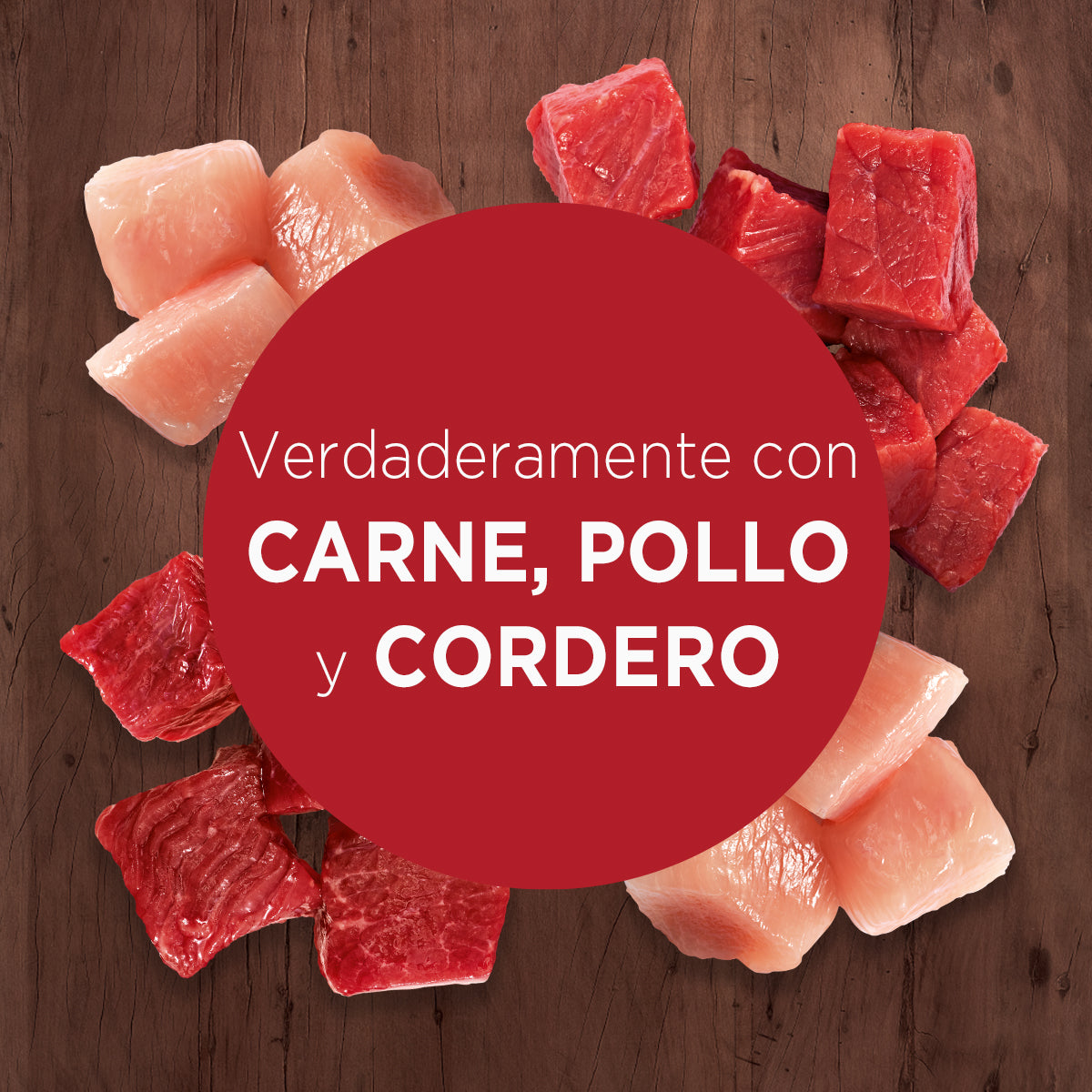 Alimento húmedo para perros Purina One Adulto y Cachorro sabor carne, pollo y cordero de 85gr