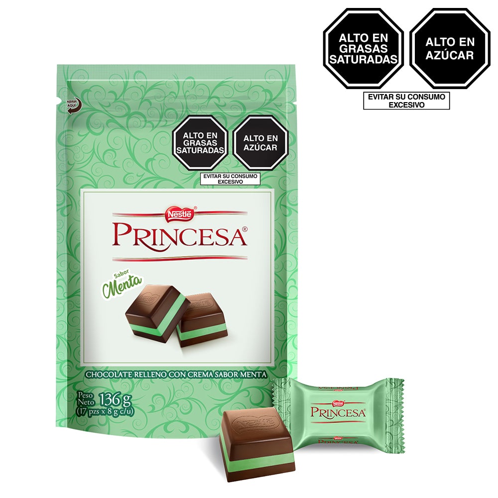 Princesa Menta Doypack 136 gr.