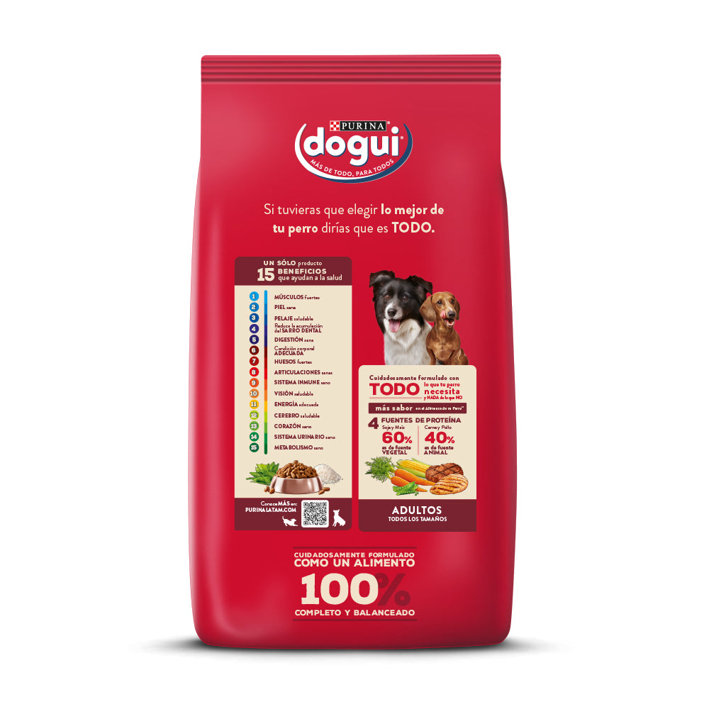 Alimento seco para perros Dogui Adultos 8kg