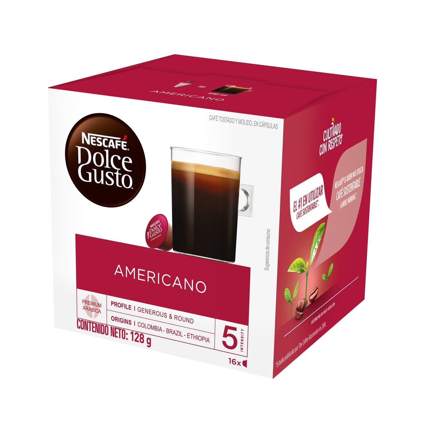 Nescafé® Dolce Gusto® Americano Caja de 16 Cápsulas