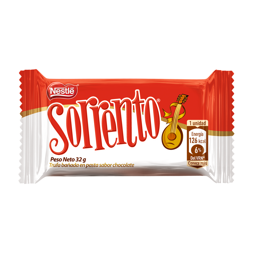 Caja de Chocolate Sorrento 20 uni x 32 gr. c/u